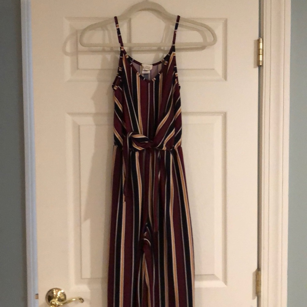 Spaghetti strap jumpsuit